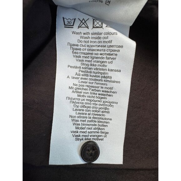 Ben Sherman Mens S Brown Long Sleeve Pearl Snap Shirt Western Cowboy *Read - Picture 12 of 15